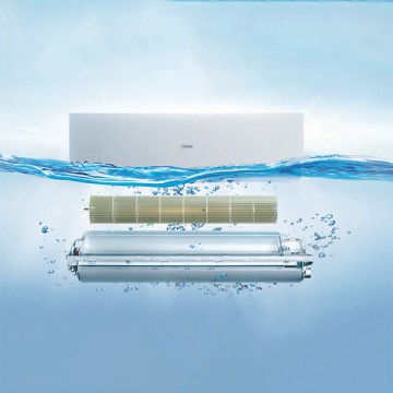 Haier Split Nebula Nordic AS25 i vand