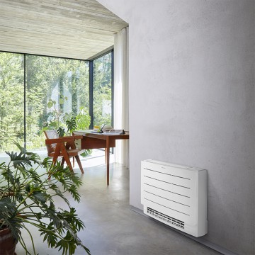 Daikin gulvmodel varmepumpe Perfera 35 showroom