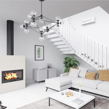 Mitsubishi LN25-HERO varmepumpe - showroom