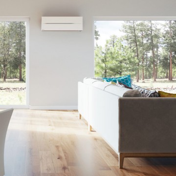 Mitsubishi LN25-HERO Varmepumpe - showroom