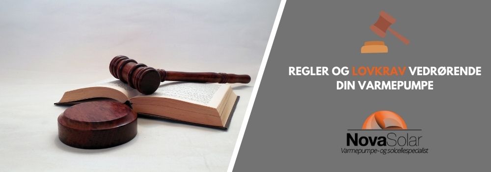 regler og lovkrav på varmepumper