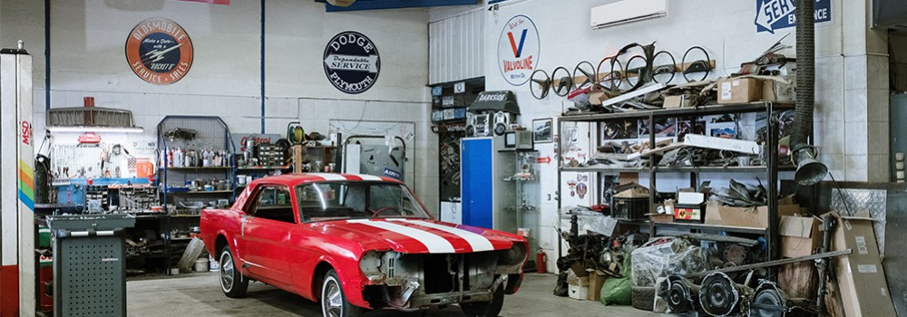 Lille varmepumpe til garage