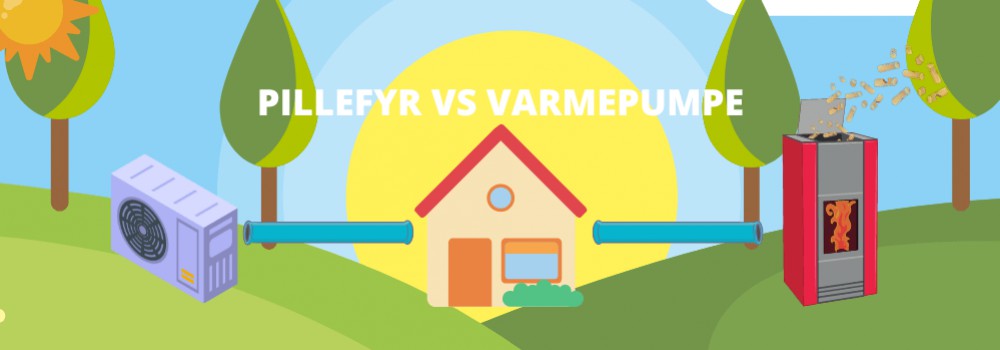 Pillefyr vs varmepumpe – Hvilken varmekilde er bedst?