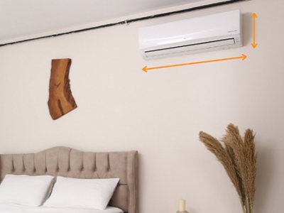 Hvor meget fylder en varmepumpe?