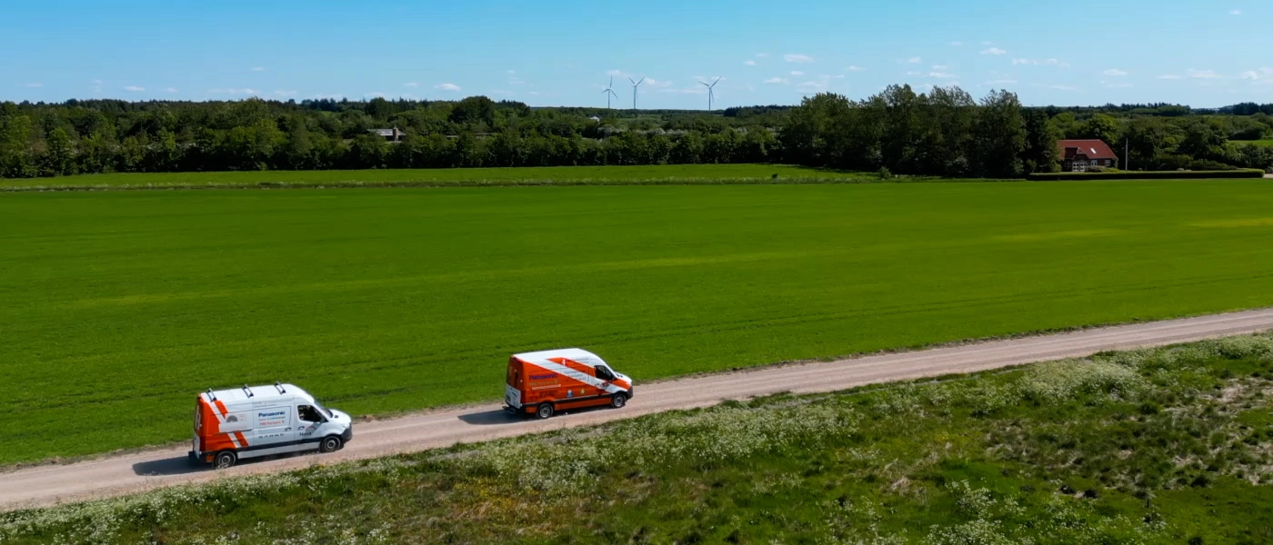 Dronebillede fra video